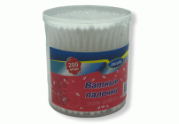 Ватные палочки 200шт Антелла в стакане (142 094)