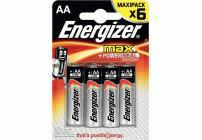 Батарейки алкалиновые АА LR6 Energizer Max E91 (У-6) /ЭНР110-6-6-533801/ (219 898)