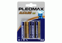 Батарейки алкалиновые АА LR6 Samsung Pleomax на блистере /4/40/400/ (28 914)