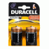 Батарейки алкалиновые D LR20 Duracell на блистере /2/20/60/ (90 991)