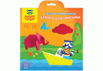 Цветная бумага 10л 10цв для оригами Мульти-Пульти (У-50) (238 926)