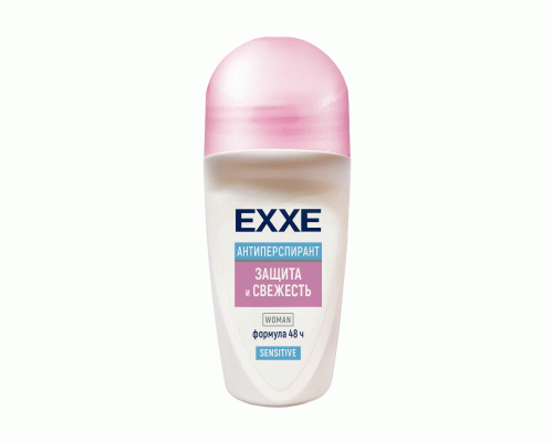 Дезодорант жен. Exxe roll 50мл защита и свежесть sensitive (У-24) (224 088)