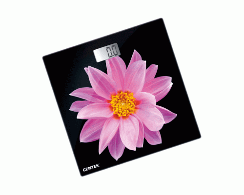 Весы напольные эл. 180кг Pink Flower Centek (У-8) (225 261)