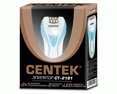 Эпилятор аккум 2в1 Centek (225 320)