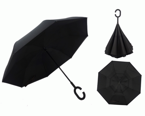 Зонт-трость механический 60см Наоборот (229 866)