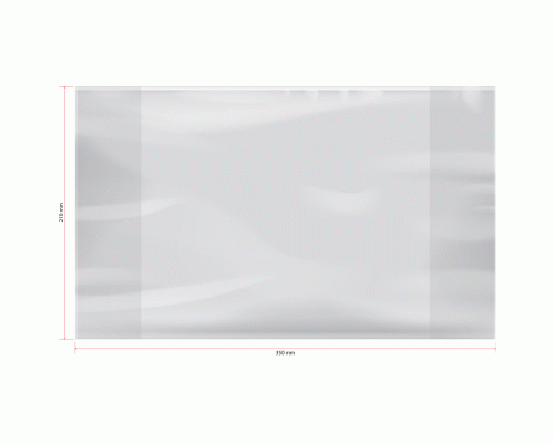 Обложка для тетрадей и дневника 210*350мм 60мкм ПП ArtSpace (У-50) /PP 210.60/ (232 662)