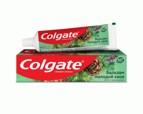 Зубная паста Colgate 100мл бальзам молодой хвои (233 389)