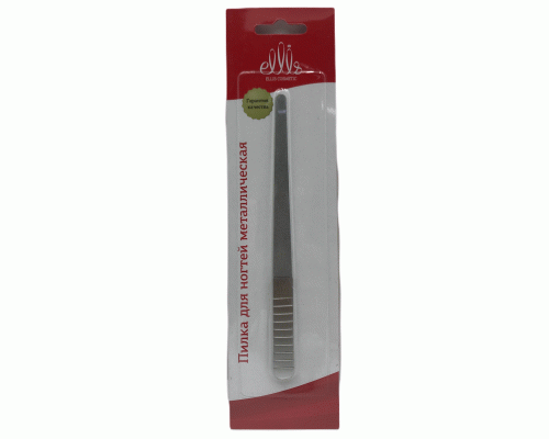 Пилка для ногтей Ellis Cosmetic металл с металлической ручкой (74 646)