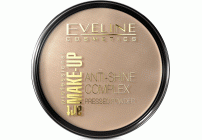 Пудра компактная Eveline Anti-Shine complex Матирующая минеральная с шелком т. 35 /190228.35/ (15 560)