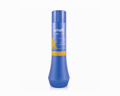 Кондиционер для волос Amalfi 1000мл Keratin SPA для вьющихся и спутанных волос (У-8) /5016/ (239 186)