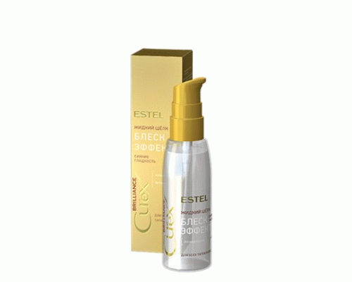 CUREX BRILLIANCE CR100/FS Жидкий шелк для всех типов волос Блеск-эффект 100мл  (239 994)