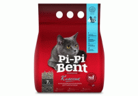 Наполнитель комкующийся Pi-Pi-Bent Классик  7л/3кг пакет (236 828)