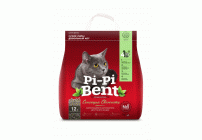 Наполнитель комкующийся Pi-Pi-Bent 12л/5кг Сенсация свежести пакет (236 838)