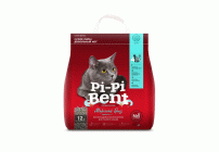 Наполнитель комкующийся Pi-Pi-Bent 12л/5кг Морской бриз пакет (236 843)