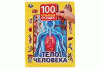 Умка Книжка для малышей 100 окошек Тело человека (У-12) (244 638)