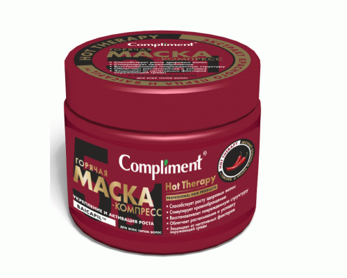 Маска-компресс для волос Compliment 500мл Hot Therapy укрепление и активация роста (У-12) (223 316)