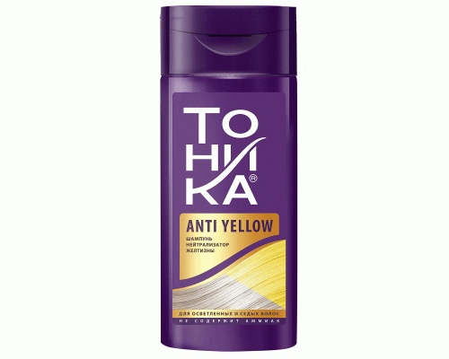 Оттеночный шампунь для волос Тоника нейтрализатор желтизны 150мл  (106 602)
