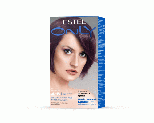 ESTEL ONLY 4/6 шатен фиолетовый (182 864)