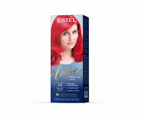 ESTEL LOVE 8/5 гранатово-красный (182 750)