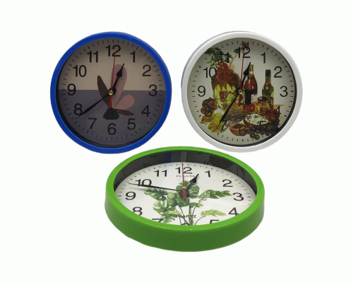 Часы настенные d-16см /CYK 16CM/09B-29-017/ (247 001)
