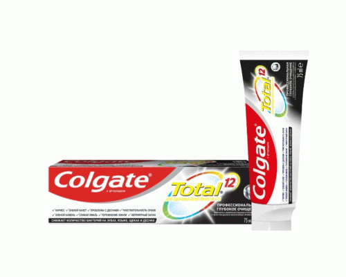 Зубная паста Colgate Total  75мл глубокое очищение (248 978)