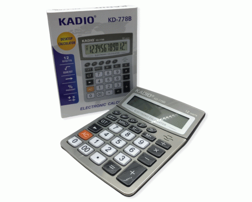 Калькулятор 12 разрядный Kadio (256 286)