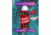 Гель для душа Aquafruit 420мл Fresh (У-8) (193 034)