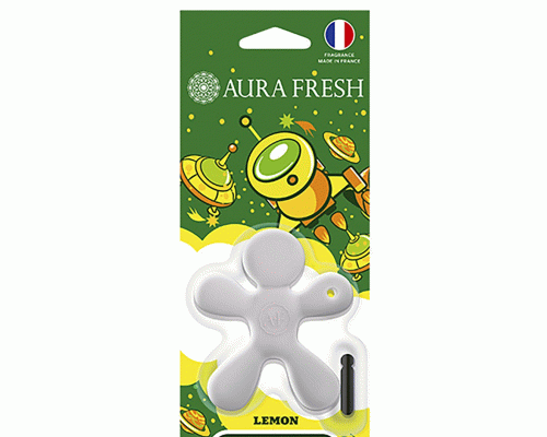 Ароматизатор на дефлектор Aura Fresh Mr. Fun Lemon (250 140)