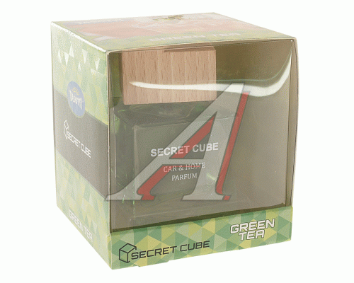 Ароматизатор на панель жидкий Tasotti Sekret Cube Зеленый чай (250 269)