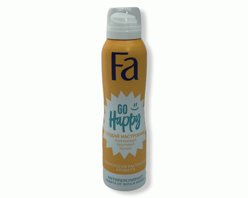 Дезодорант жен. Fa aer 150мл Создай настроение Go Happy (251 192)