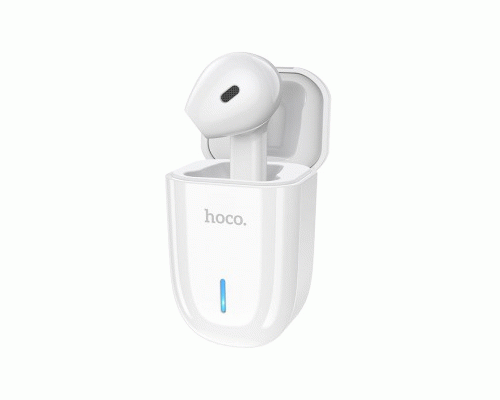 Гарнитура Bluetooth сенсорная в кейсе белая Hoco /E5/ (251 455)