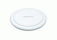 Зарядное устройство беспроводное Borofone 15W белый /BQ6/ (251 449)