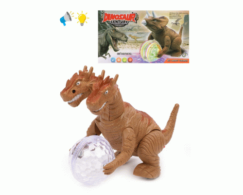 Динозавр на бат. со светом и звуком (257 874)