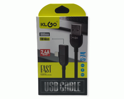 Кабель USB IPhone TYPE-C KLGO (255 219)