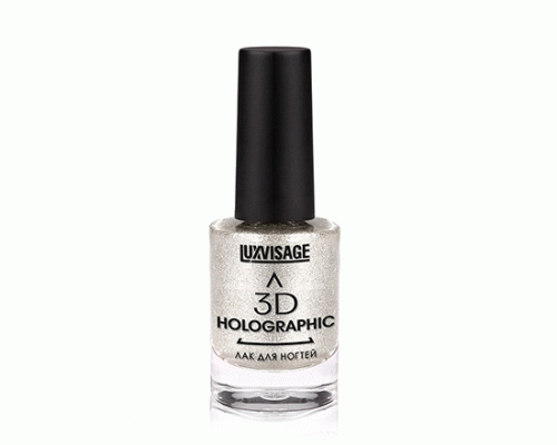 Лак для ногтей Luxvisage 3D Holographic т. 701 холодный бриллиант (251 594)