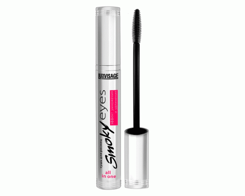 Тушь для ресниц Luxvisage Smoky Eyes эффект умножения и удлинения т. черный (251 668)