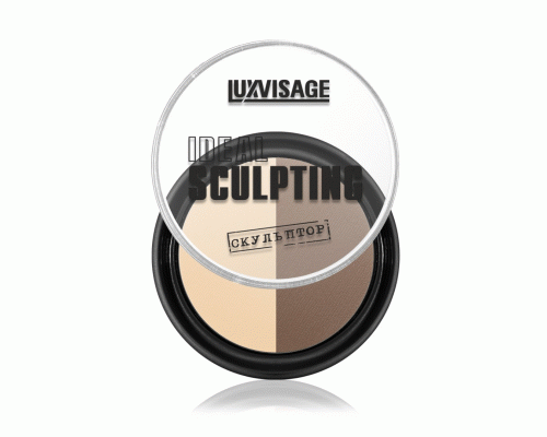 Пудра-скульптор Luxvisage Ideal Sculpting т. 02 ванильный капучино (251 692)