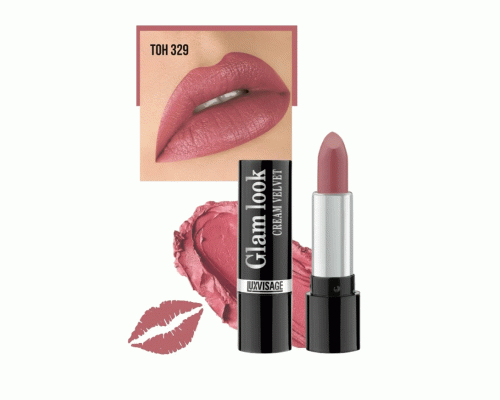 Помада Luxvisage Glam Look cream velvet 4г т. 329 пряная карамель (251 802)