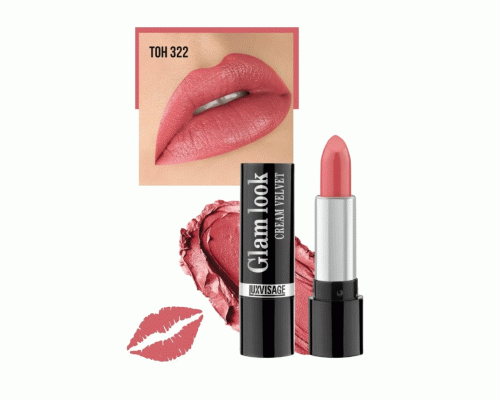 Помада Luxvisage Glam Look cream velvet 4г т. 322 арбузный сорбет (251 807)