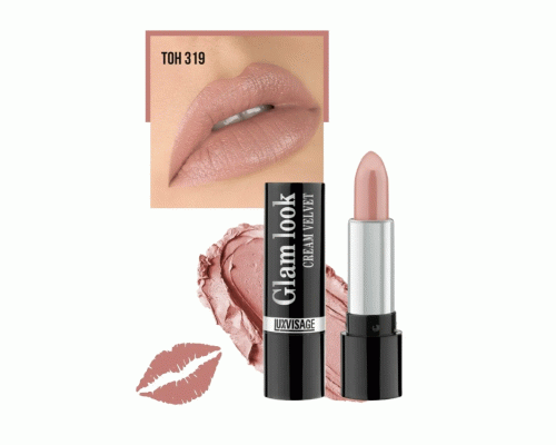 Помада Luxvisage Glam Look cream velvet 4г т. 319 нежное пралине (251 808)