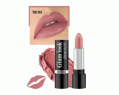 Помада Luxvisage Glam Look cream velvet 4г т. 303 клубничное суфле (251 817)
