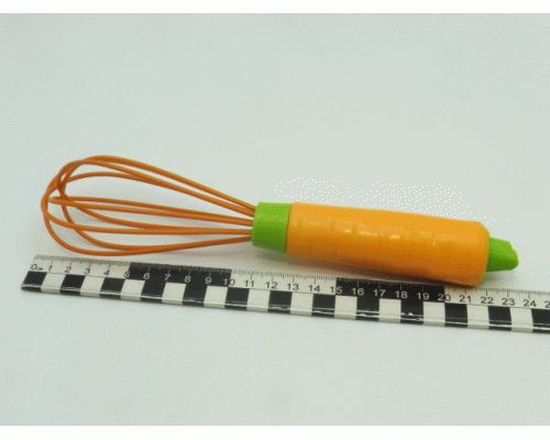 Венчик для взбивания силиконовый Морковь (187 546)