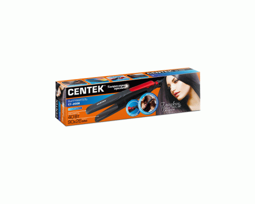 Выпрямитель для волос керамический 40Вт Centek (188 006)
