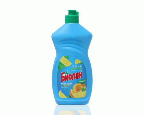 Средство для мытья посуды Биолан  450мл Апельсин и лимон /1434-3/ (190 488)