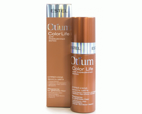 OTIUM COLOR LIFE ОТM.8 Спрей-уход для окрашенных волос Яркость цвета 100мл (193 868)