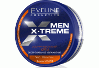 Крем для лица, тела и рук Eveline Men X-Treme мультифункциональный, экстремальное увлажнение 200мл  (190 890)