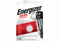 Батарейки литиевые 3V таблетка CR2025 Energizer на блистере /1//ЭНР140-2025-021601/ (193 737)