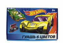 Гуашь  6цв.  20мл Centrum Hot Wheels (194 246)