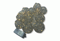 Гирлянда-шарики светодиодная Шарики из проволоки  (200 100)