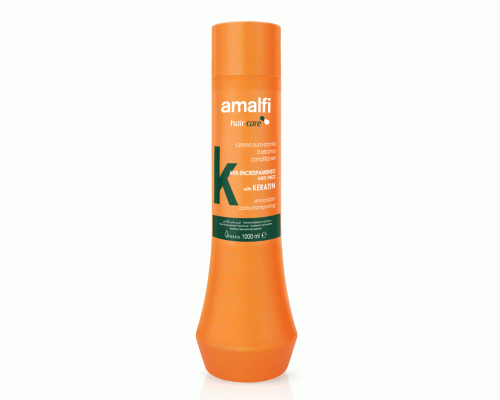 Кондиционер для волос Amalfi 1000мл Keratin для вьющихся и спутанных волос /4410/ (213 692)